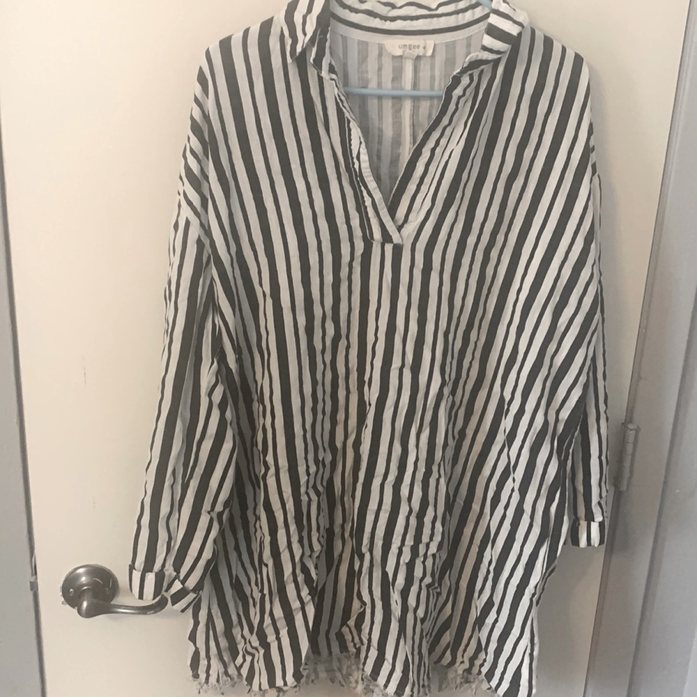 UmGee striped long sleeve tunic